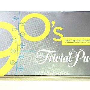 Trivial Pursuit 90s Time Capsule Edition Board Game NEW in Collectible Tin